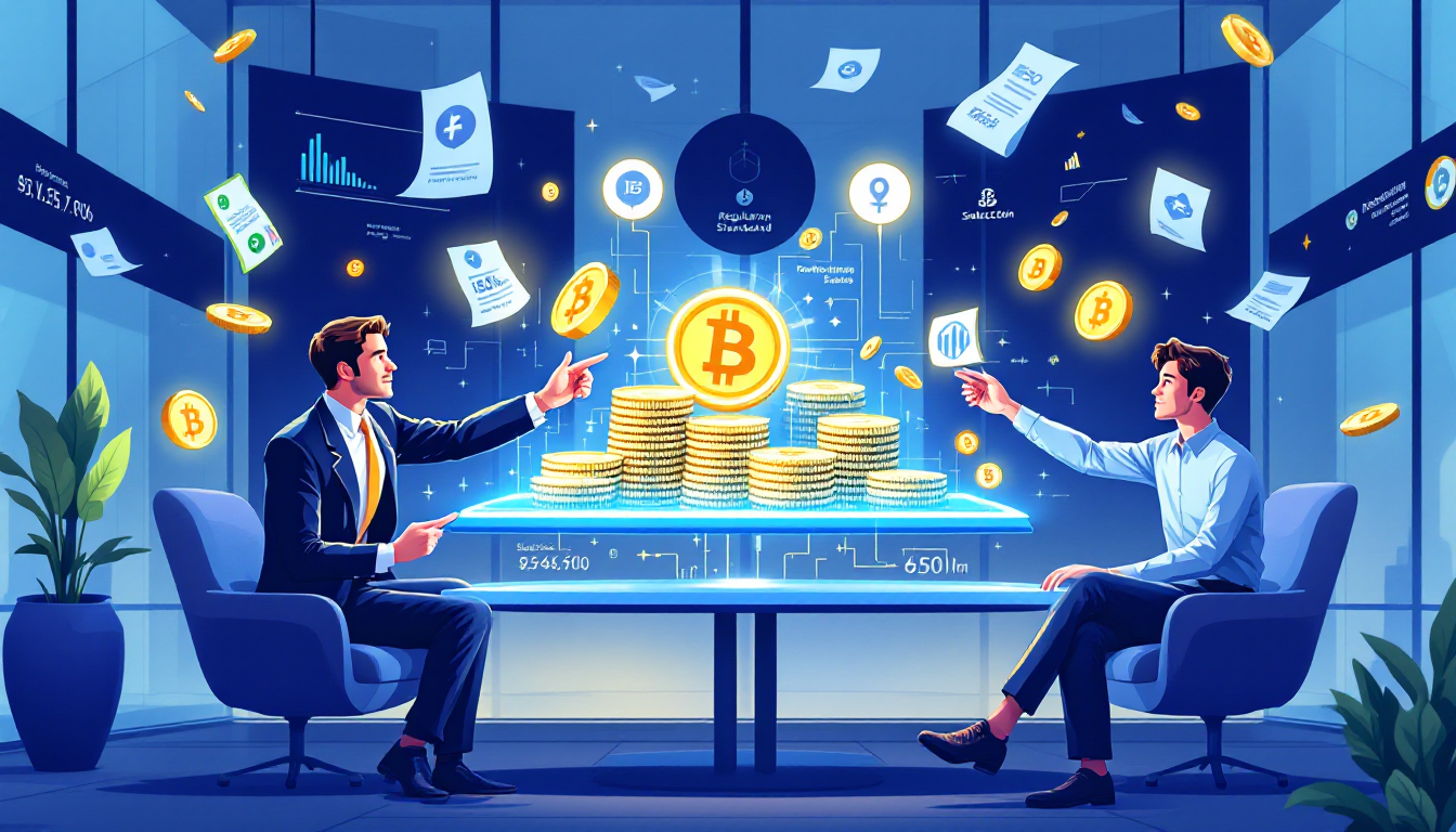 기술, 확장, 규제의 조화를 상징하는 세 개의 톱니바퀴 이미지